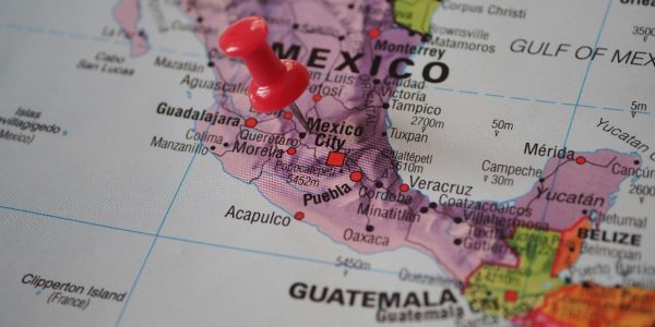 map of mexico