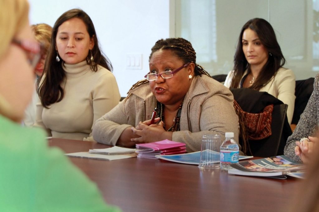 Figure 1. UN Women Executive Director meets with Latin American and Caribbean ministers and government representatives. Source: Un Women via Flickr.