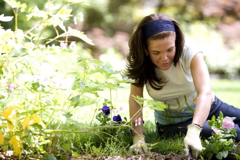 Figure 4. Woman taking care of the garden. Source: Cade Martin via Pixnio.