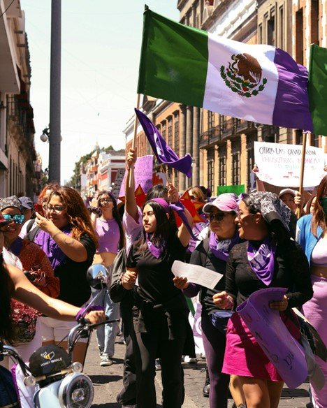 Figure 5. Women’s Right March in Mexico City. Source: Sury Onaly via Pexels.