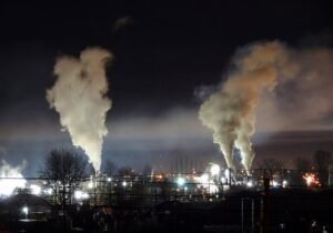 pollution at night