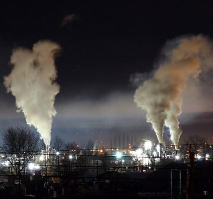 pollution at night