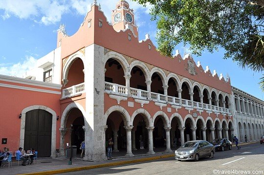 government building in Merida, Yucatan, Mexico