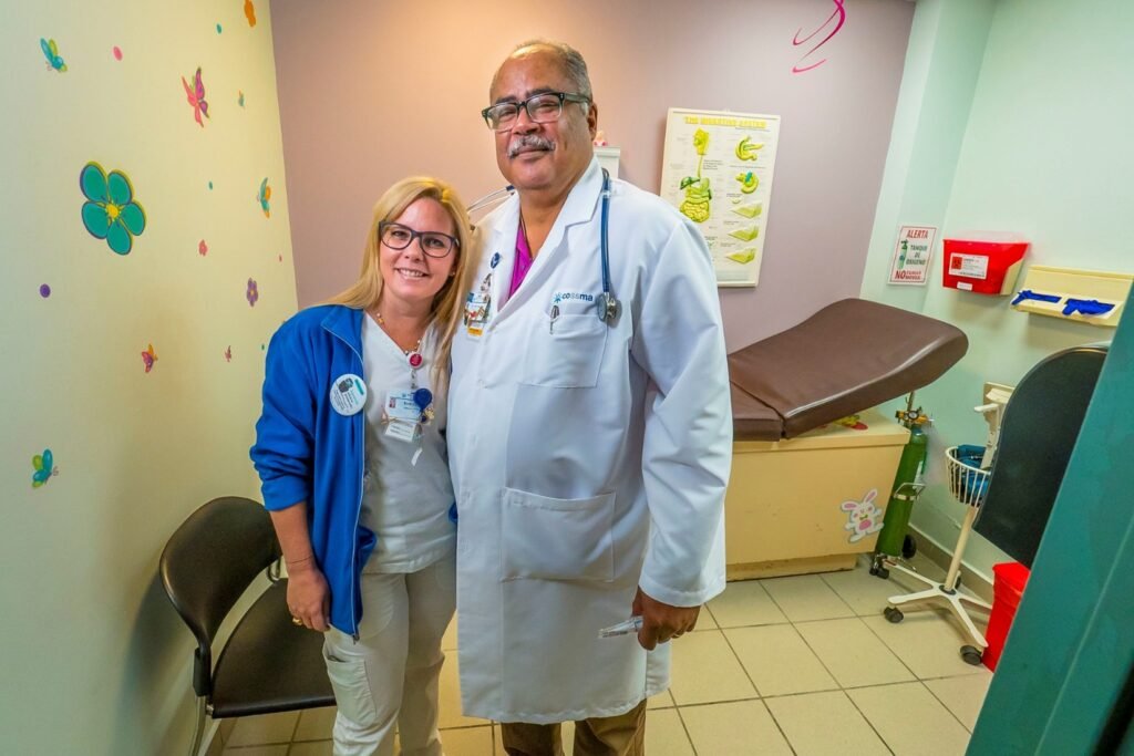 USDA photo of doctor and nurse