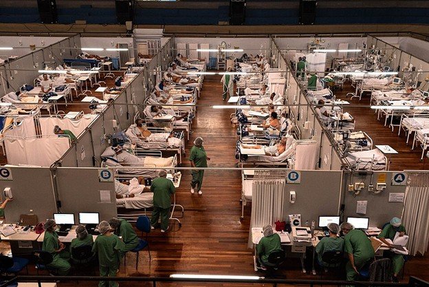 latin american hospital during the covid-19 pandemic