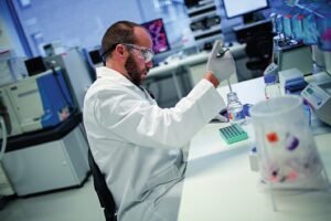 scientist in lab