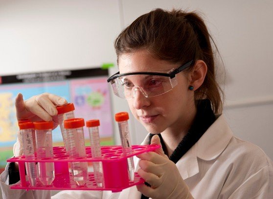 scientist in laboratory